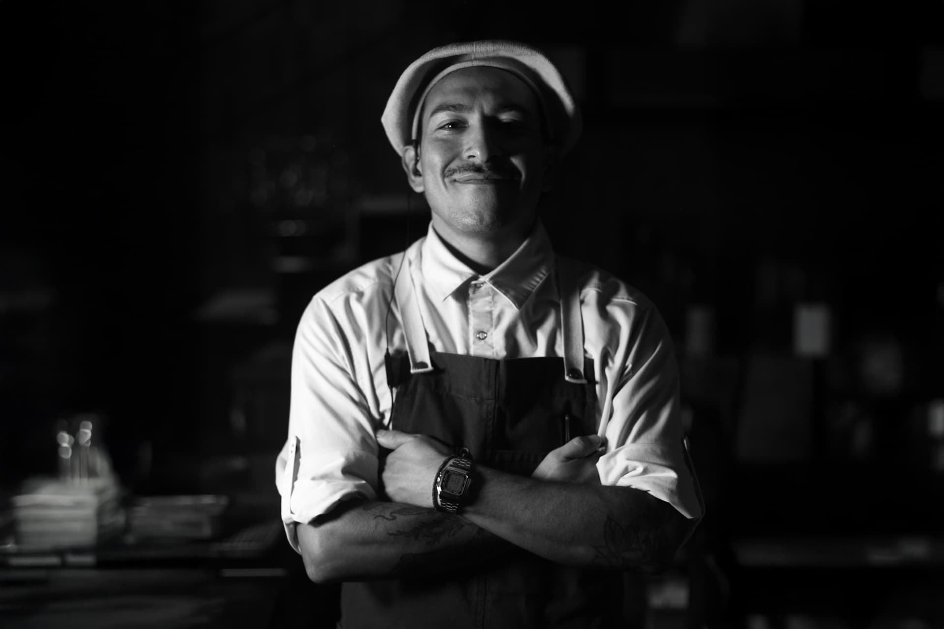 Chef profesional del equipo Florios